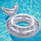 Moko Inflatable Swimming Ring With Handles For Adults, Swimming Tube Cute Pool Float Tube Decorations Swim Tubes Outdoor Pool Be