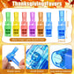 Capoda 36 Pcs Thanksgiving Party Favors LED Light up Finger Lights Gifts Glow in The Dark Light Ring Flashlight Gift for Piata F