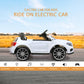 Licensed Mercedes Benz Electric Car For Kids By Tobbi,Toddler Electric Vehicle,Children Ride On Toy With Parental Remote Control/Double Doors/5 Point Safety Belt/Led Lights For Ages 3+