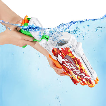 X-Shot Water Fast-Fill Skins Pump Action Water Blaster Red Water Camo By Zuru Xshot Watergun (Fills With Water In Just 1 Second!)