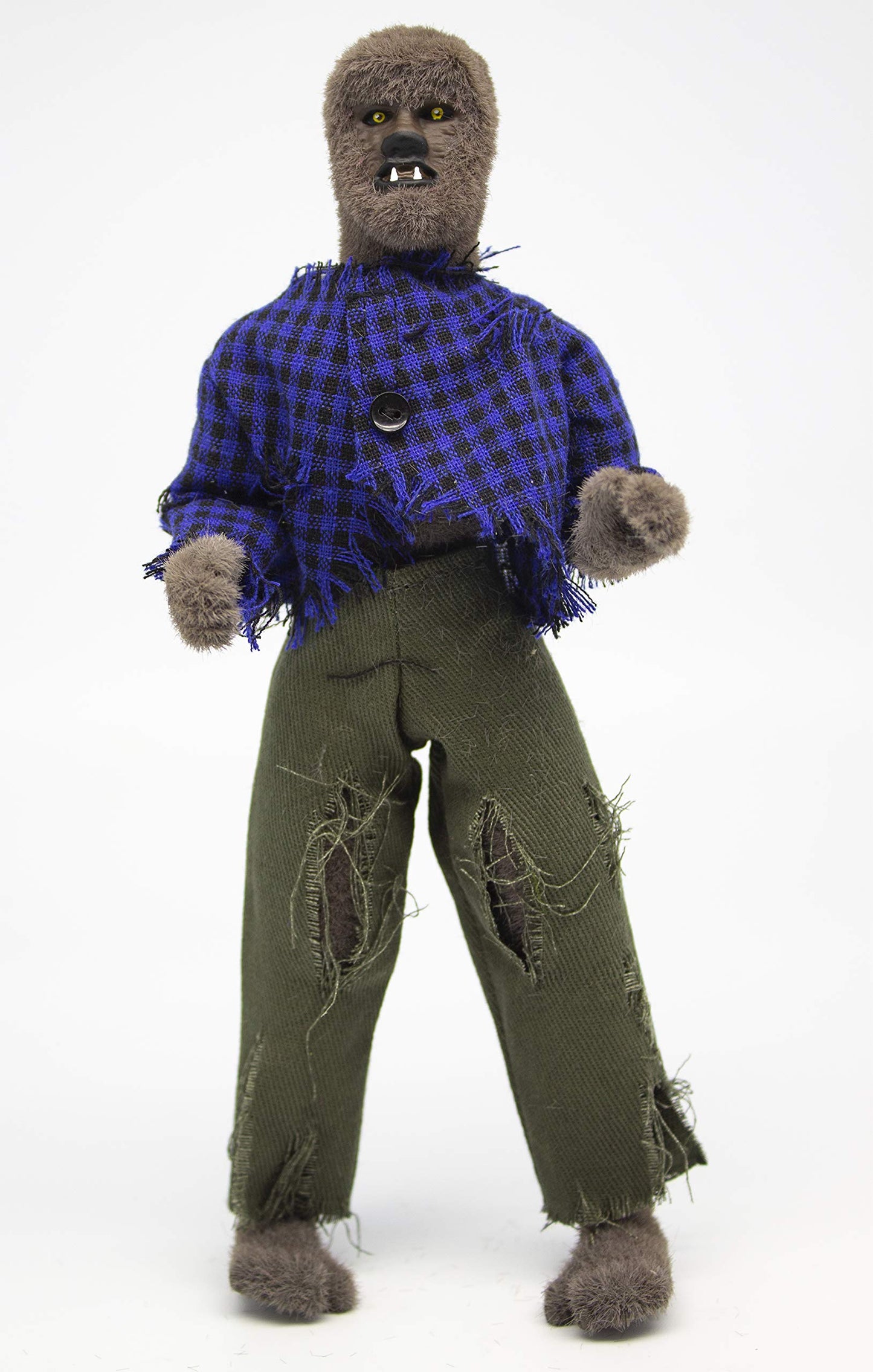 Mego Action Figures, 8” New Mego Werewolf - Full Body Flock (Limited Edition Collector’S Item)