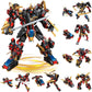 QLT QIAOLETONG 12 in 1 Transforming Mecha Robot Building Set Mech Model Building Kit  542 PCS Compatible with Lego Ninja Mech Warrior Cool Robots Toys Gift for mature-themeds and Kids Boys 6 7 8 10+