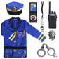 Sepco Police Officer Costume For Kids Role Play Kit With Cop Dress Up Costume Accessories, Ages 3-6 Yrs