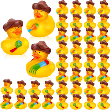 48 Pcs Deekin Mexican Fiesta Rubber Ducks For Party Favors Decoration 2 Inch Fiesta Party Favors Cinco De Mayo Party Decorations
