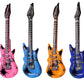 Zugar Land Rock Inflatable Mini Guitars (23 Inches) Vinyl. Perfect Party Favor, Dj Dance 80S Rocker (Mini Rock-N-Roll (4 Pack))