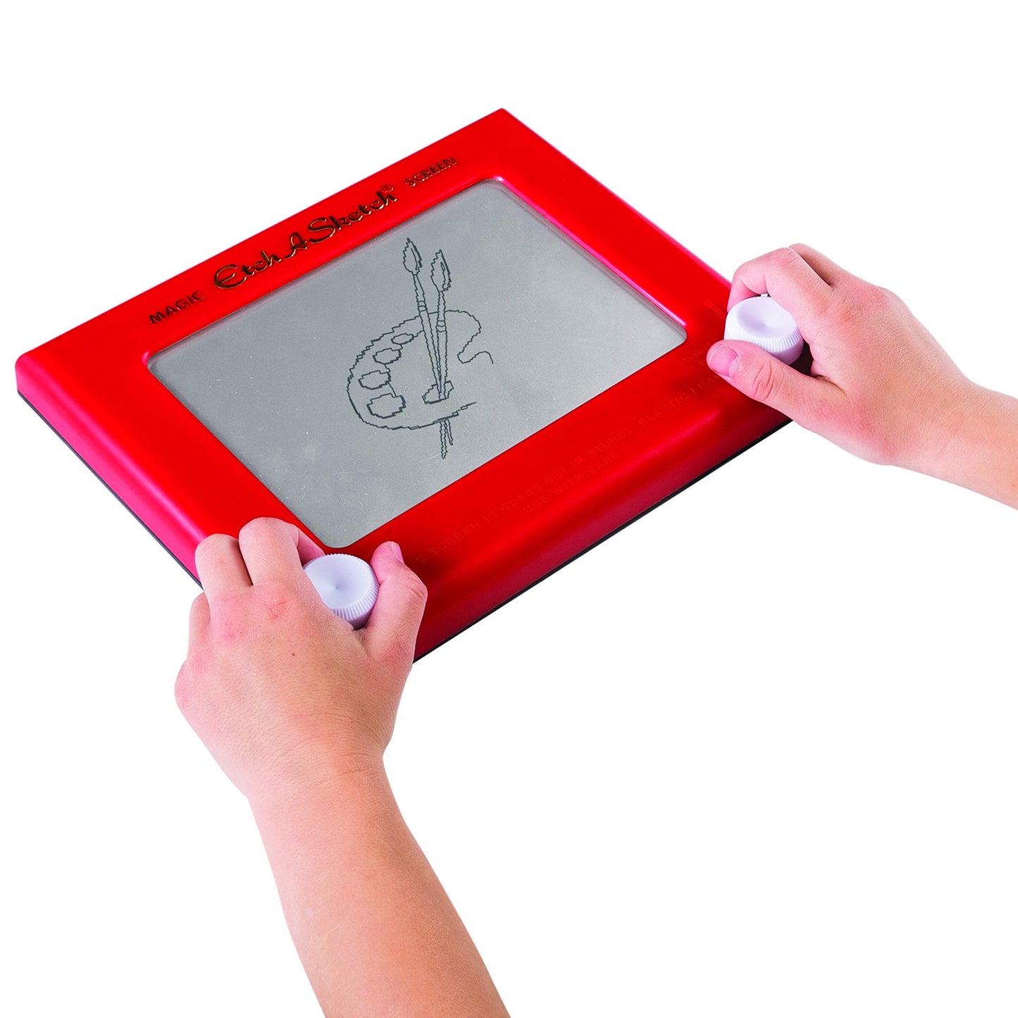 Etch A Sketch, Classic Red Drawing Toy with Magic Screen, for Ages 3 and Up