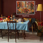 Thanksgiving Fall Puzzle For Adults 1000 Pieces, Holiday Food Turkey Jigsaw Puzzle Autumn, Flower Pumpkin Fruit Puzzle