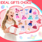 16 Pcs Girl Doll Clothes Lovely Outfits Mini Doll Clothes 6 Inch Dolls Accessories For Kids Birthday Outfit (Cute Girls)