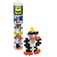 Plus Plus Big - Zoo Playset Bundle - 15 Pc Penguin, Flamingo, Giraffe Tube & Baseplate Duo - Construction Building Stem/Steam To