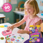Tacopet Sticker Maker 90 Refill Kit - DIY 3D Stickers for Kids, Foam, No Machine, Ages 6-10, Creative Craft Gift