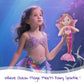 June Garden 16 Selina Pearl Mermaid Fairy Doll - Soft Plush Doll with Shimmery Wings & Sparkly Tail - Huggable Stuffed Toy Gift