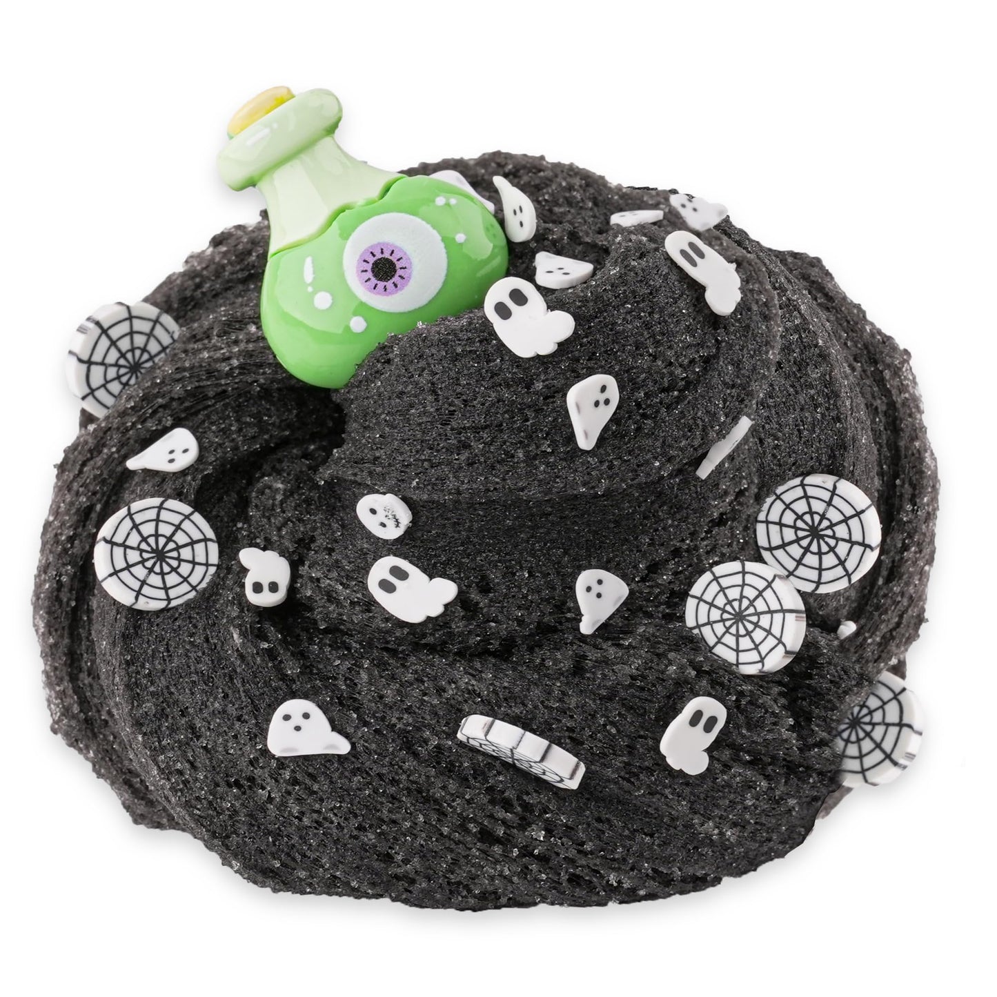 Black Cloud Slime, Super Drizzly & Non-Sticky Premade Slime, Slime Party Favors For Kids, Slime Sensory Toys, Girls Gifts & Boys