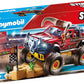 Playmobil Stunt Show Bull Monster Truck - 51.5x28.4x12.4 cm, Multicolor, Plastic, Model 70549