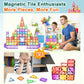 Igivi 118Pcs Magnetic Tiles, Magnet Building Blocks, Kids Toys For Ages 4-8 5-7, Stem Educational Construction Toys For Toddlers, Birthday For 3 4 5 6 7 8 Year Old Boys And Girls