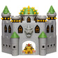 Super Mario 400204 Nintendo Deluxe Bowser'S Castle Playset With 2.5'' Exclusive Articulated Bowser Action Figure, Interactive Pl