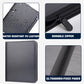 HESPLUS 1000+ Pockets Trading Card Binder  16 Pocket Ringless Card Binder Album Folder - enhanced Side Loading Zip Binder for Yu-Gi-Oh  TCG  Sports  Game Trading Cards -Black