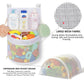 Baby Bath Toy Organizer, Quick Drying, And Mould Proof, Multiple-Suspension Bath Toy Holder, Large Capacity Multi Use Bathtub To