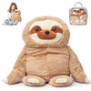 Odoxia Big Weighted Animals For Anxiety 5Lb Sloth | Stuffed Weighted Plush For Kids, Adults | Weighted Stuffed Animals | Weighted Plushies | Weighted Stuffed Plush | Weighted Plushie