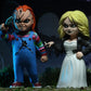 NECA Toony Terrors Action Figures 2-Pack - Chucky & Tiffany, Plastic, Model 39743