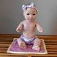 Constructive Playthings 12' Baby Tender Touch Doll- Asian With A Blankie, Model:Uni-204