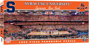 MasterPieces NCAA Syracuse Orange  Stadium Panoramic Jigsaw Puzzle  Carrier Dome  1000 Pieces