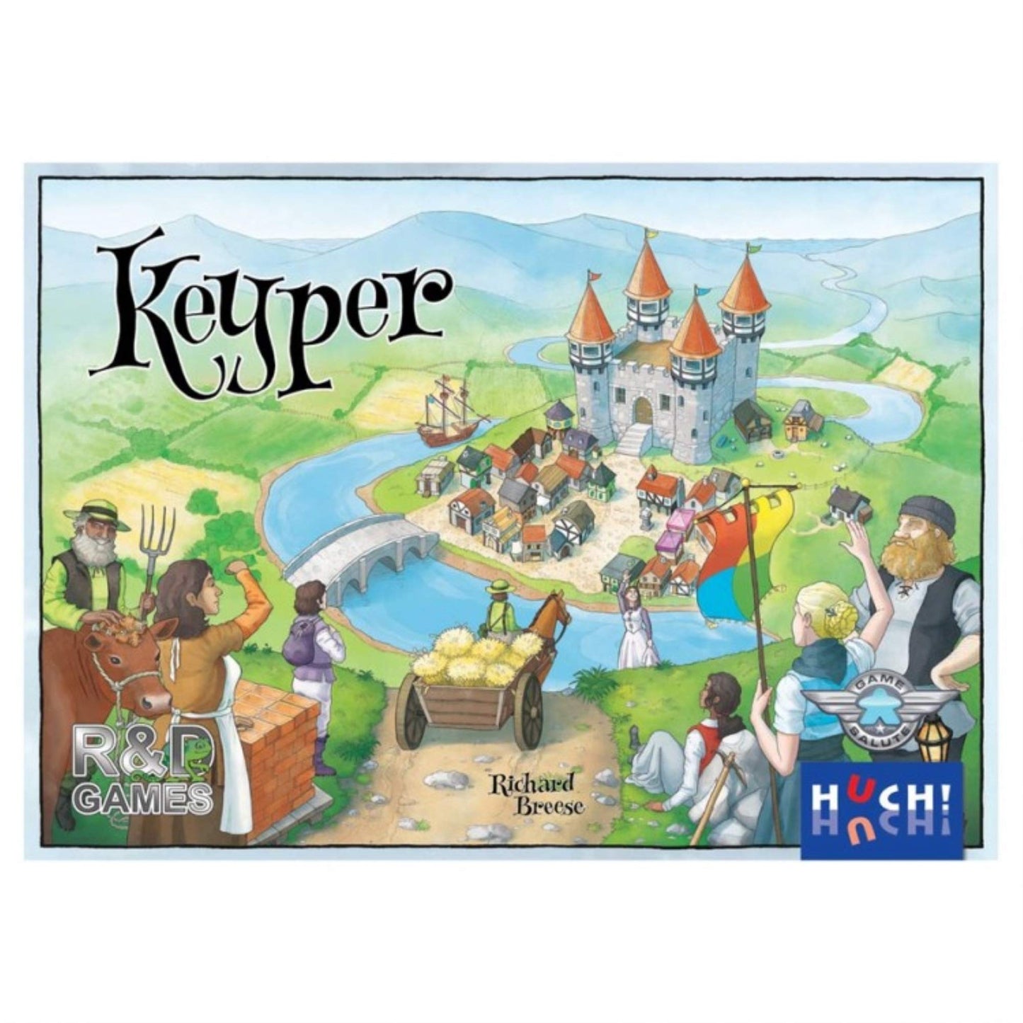 Game Salute Gsuh1320 Keyper Board Games