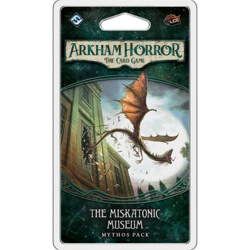 Arkham Horror The Card Game The Miskatonic Museum Mythos Pack - Unearth Forbidden Secrets! Cooperative Living Card Game, Ages 14