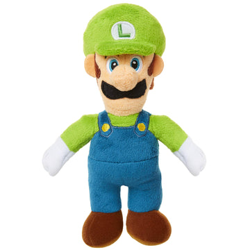 Super Mario Luigi Plush Stuffed Toy Figure 6 Scale