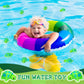 Zubebe Rubber Frogs Squeak And Floating Frog Sea Turtle Rubber Bath Toy Baby Shower Swimming Bathtub Toys For Shower Frogs Bathtub Birthday Party Decoration Boys Girls Bath Toys (Sea Turtle, 24)