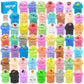 60Pack Mini Butter Slime Kit, Party Favor Gifts Slime Stress Relief Toy Scented Sludge Toy For Kids,Birthday Gifts, School Prizes