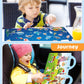 Benresive Reusable Sticker Books For Kids 2-4, Sticker Books For Toddlers 1-3, Toddler Sticker Book Age 2-4, Toddler Travel Toys Activities Crafts Gifts - Ocean, Fairy And Dinosaur