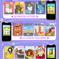 Vimorg Kids Smart Phone Gifts for Girls 6-8 Year Old,Touchscreen Toy Cell Phone with Multi APPs 8G TF Card for Learning Play Chr