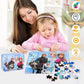 LELEMON Snowmen 100 Piece Puzzles for Kids Ages 4-8, Educational Jigsaw Puzzles in Metal Box, Fun Puzzle Games for Girls and Boys