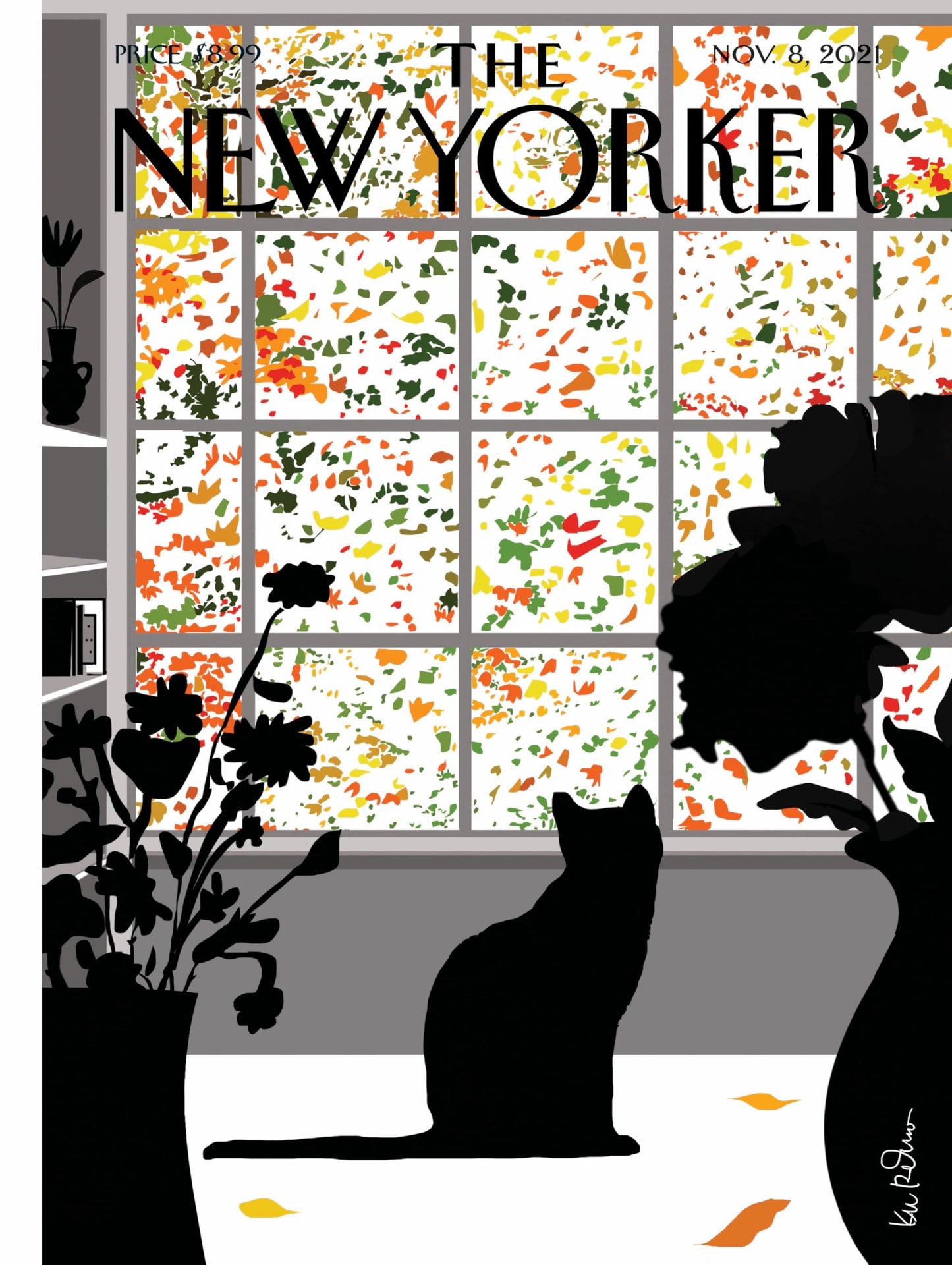 New York Puzzle Company - New Yorker Season'S Turn - 750 Piece Jigsaw Puzzle For Family Game Nights By Kim Demarco