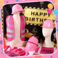 Satinior 24 Pcs Construction Dress Up Supplies Kids Costume Including Tote Bag Vest Construction Hat For Kids Age 3-8(Pink)