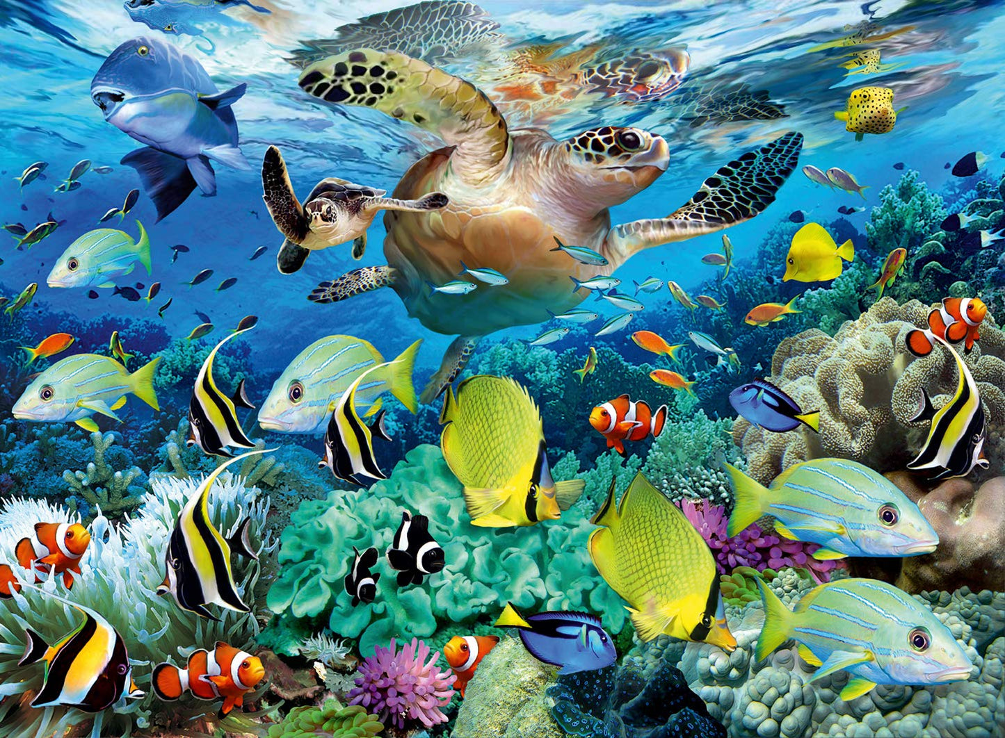 Ravensburger Underwater Paradise Jigsaw Puzzle - 150 Unique Pieces | Engaging And Educational Toy And Anti-Glare Surface | Ideal Gift For Kids | Fsc Certified And Climate Pledge Friendly