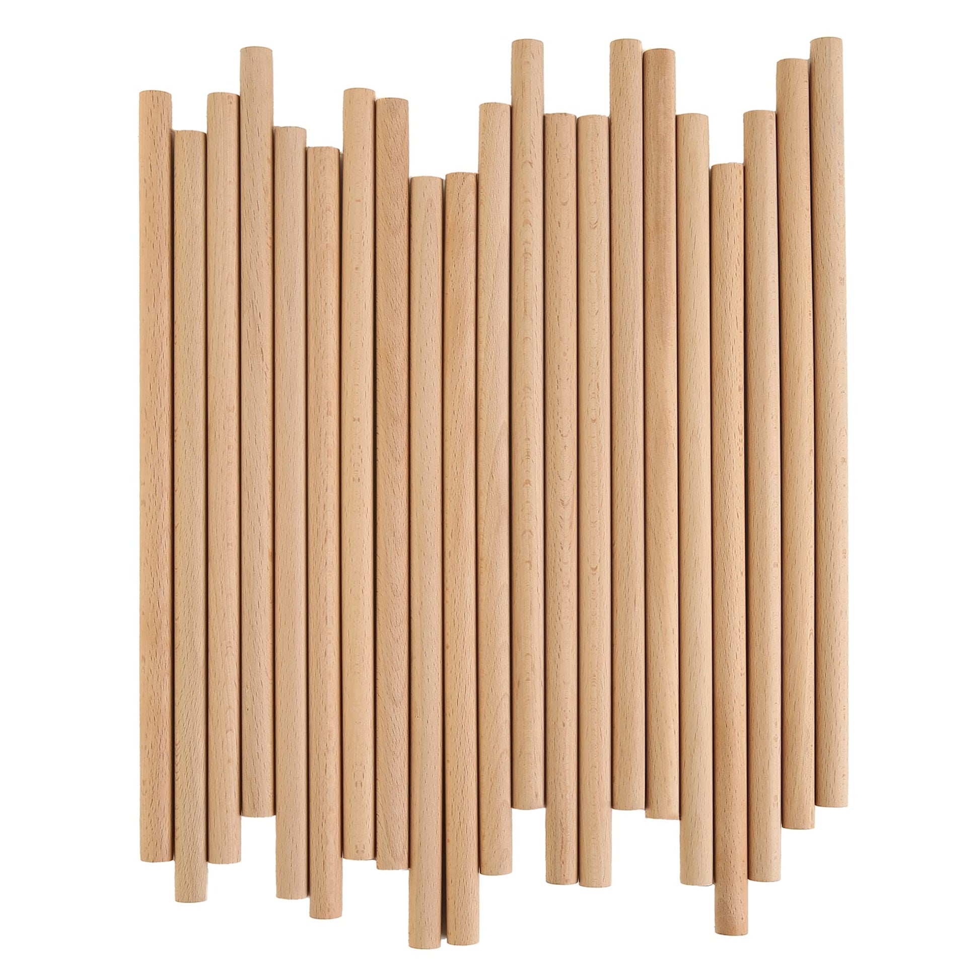 60 Pcs Rhythm Sticks For Kids Bulk, Wood Music Lummi Sticks