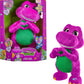 Barney World Toddler Toys by Fisher-Price, Tall Plush, 13-inch Figure with Sounds, Soft Texture for Play, Kids Ages 2+ Years