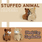 JIAHO 2 Pcs Cute Alpaca Stuffed Animals for Girls and Boys  Soft Mini Alpaca Plush Toys  Sheep Stuffed Animal Bulk  Kawaii Plushies  Treasure Box Plush Doll Toys for Classroom  Christmas Decorations