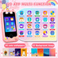 Kids Smart Phone for Girls, Birthday Gifts for Kids Age 3-12, Toddler Smart Phone Learning Educational Toy Pretend Play Phones w