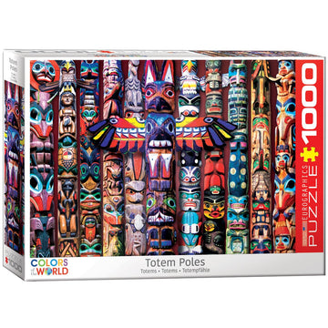 Eurographics (Eurhr Totem Poles 1000Piece Puzzle 1000Piece Jigsaw Puzzle (6000-5349)