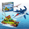 Pampam Toys Mosasaurus Building Blocks Set 888 Pieces