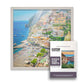 19X19 Frame Solid Wood Picture Frame Set With Peel And Stick Puzzle Glue Sheets | Interior Depth 0.5 Inches | Light Wood Traditi