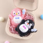 Anboor Penguins Squishies Toys 2 Pack - 3 Cute Soft Penguins Squeeze Sensory Fidget Toys for Stress Relief, Kawaii Party Favors 
