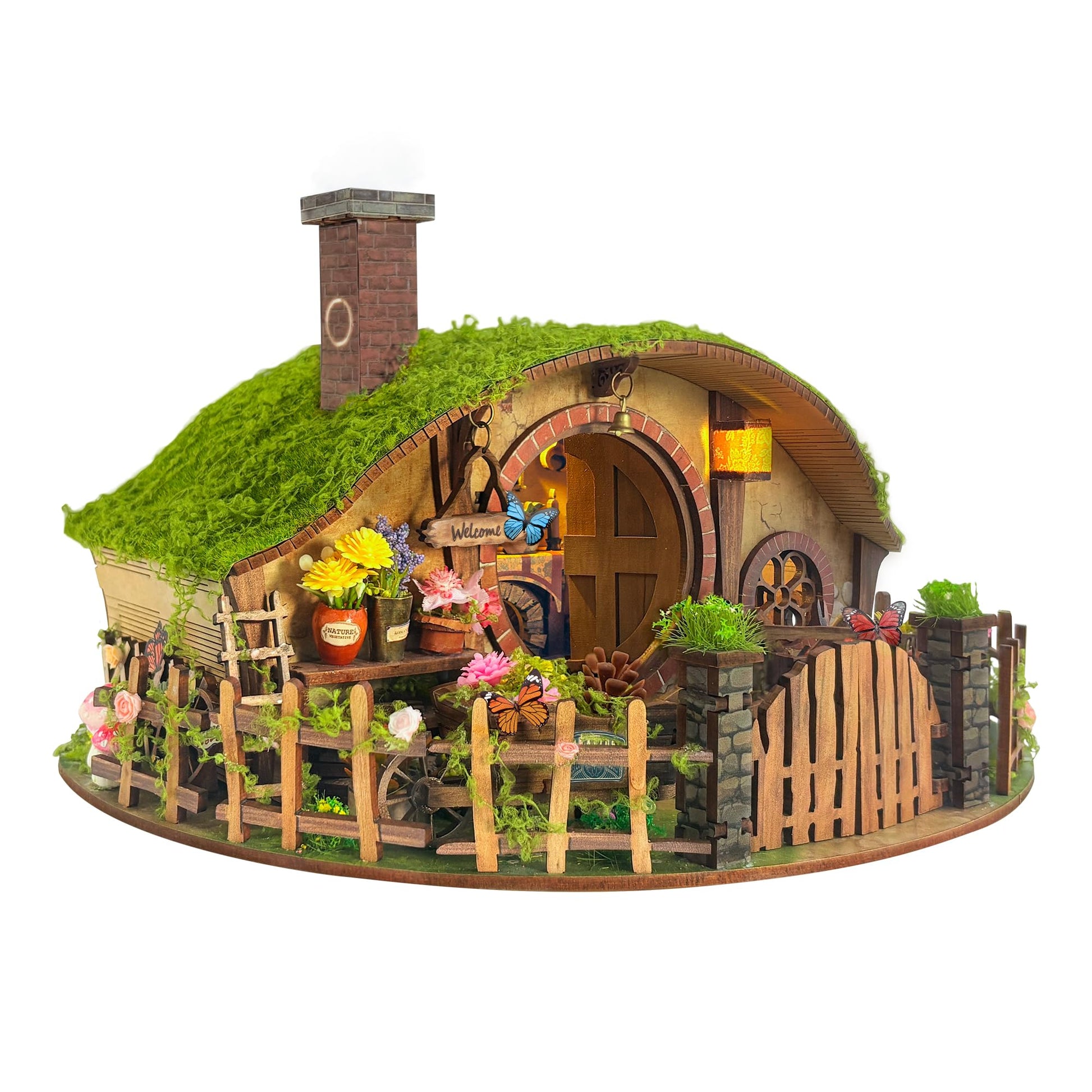 STRUCWOOD Miniature House Kit - Forest-Themed DIY Dollhouse Kit | Blind Box Design, Stress-Relief Craft, 3D Wooden Puzzles for A