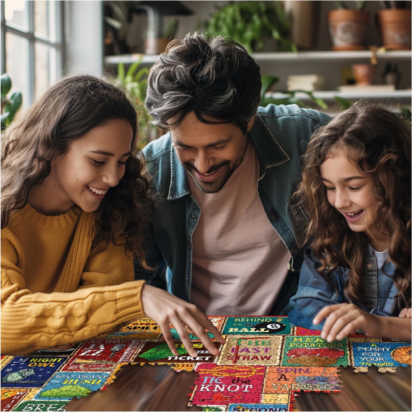 White Mountain Puzzles Things We Say  1000 Piece Jigsaw Puzzle