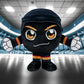 Bleacher Creatures Vegas Golden Knights 8'' Nhl Kuricha Hockey Puck Sitting Plush - Soft Chibi Inspired Plush