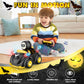 NQD Bat Remote Control Car for Toddlers, RC Cars with Music and Lights, ABS Material RC Cartoon Race Car Toys for Kids Birthday