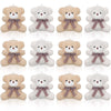 12 Pieces 4 Inch Plush Mini Bear Bunny Puppy Koala Easter Stuffed Animals Jointed Doll Toys Furry Dolls For Birthday Wedding Gra