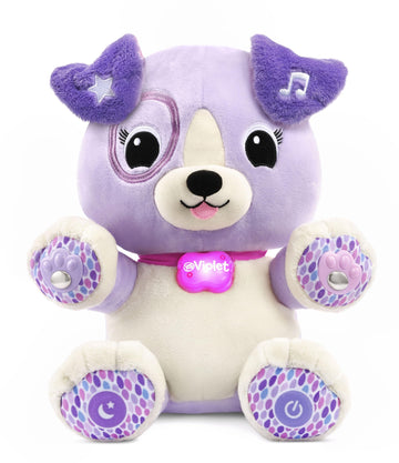 LeapFrog Pal Scout Smarty Paws | Soothing & Sensory Cuddly Toddler Toy with Lights & Music | Suitable for Ages 6-36 Months | Vio